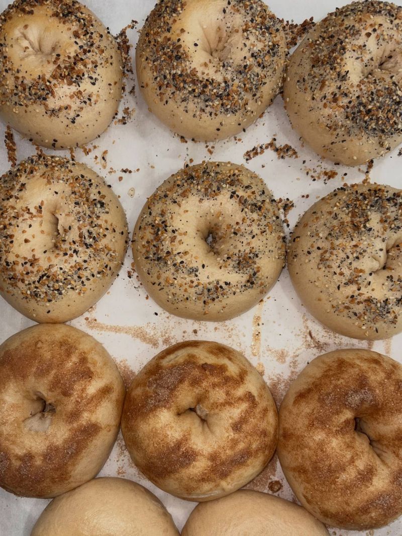 Sourdough Bagels
